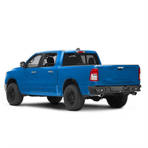 Offroad Steel Rear Bumper w/License Plate Light (2019-2025 Ram 1500) - Ultralisk 4x4