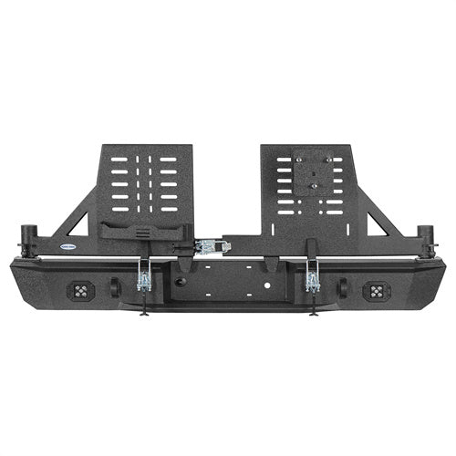 Aftermarket Rear Bumper w/ Dual Swing Arms For 1992-1999 Chevy Suburban Tahoe/GMC Yukon - Ultralisk4x4-u7232-3