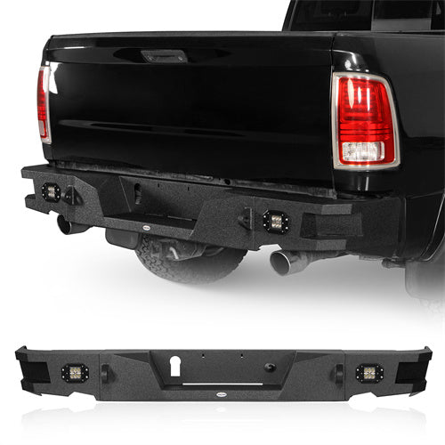 Dodge Ram Rear Bumper for 2009-2018 Dodge Ram 1500 - Ultralisk 4x4  ul6002s 2