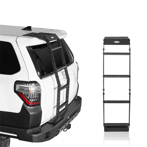 Rear Hatch Ladder w/anti-slip rubber pads For 2010-2024 Toyota 4Runner 10-24 - Ultralisk4x4