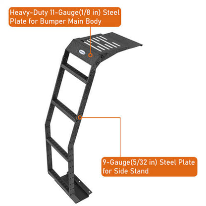 Rear Hatch Ladder For 2010-2024 Toyota 4Runner - Ultralisk4x4-u9807s-10