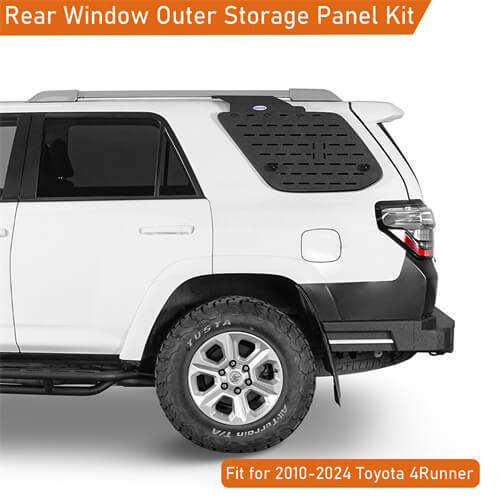 Rear Window Exterior Storage Panel For 2010-2024 Toyota 4Runner- Ultralisk4x4-u9804s-6