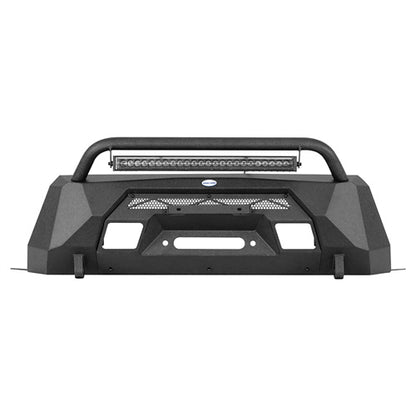 Road Trip Blink Stubby Front Bumper For 2015-2020 Chevy Colorado - Ultralisk4x4-u9112-3