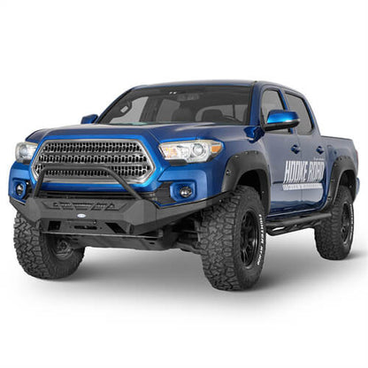 Road Trip Front Bumper w/ Winch Plate For 2016-2023 Toyota Tacoma 3rd Gen - Ultralisk4x4-u4220s-2