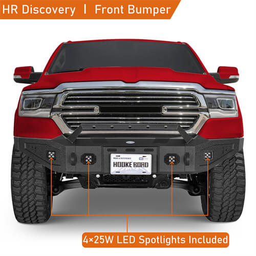 Road Trip Full Width Front Bumper For 2019-2024 Ram 1500 - Ultralisk4x4 -u6035-4