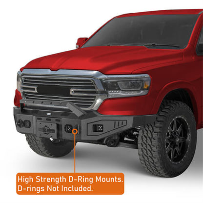 Road Trip Full Width Front Bumper For 2019-2024 Ram 1500 - Ultralisk4x4 -u6035-5