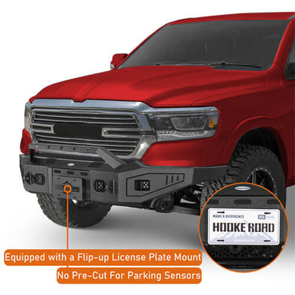 Road Trip Full Width Front Bumper For 2019-2024 Ram 1500 - Ultralisk4x4 -u6035-7