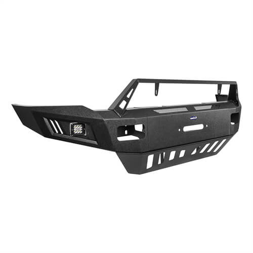 Road Trip Full Width Front Rear Bumper w/ Winch Plate For 2010-2018 Ram 2500 - Ultralisk4x4-u6403-3