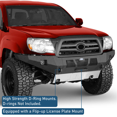 Road Trip Full-Width Front Bumper For 2005-2011 Toyota Tacoma - Ultralisk4x4-u4038-5