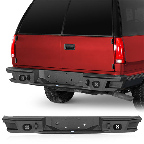 Road Trip Rear Bumper For 1992-1999 Chevy Suburban Tahoe/GMC Yukon - Ultralisk4x4-u7230-1