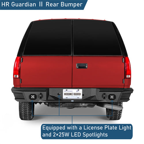 Road Trip Rear Bumper For 1992-1999 Chevy Suburban Tahoe/GMC Yukon - Ultralisk4x4-u7230-4