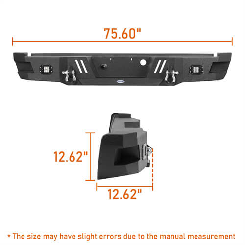 Aftermarket Front & Rear Bumper For 2011-2016 Ford F-250 - Ultralisk4x4