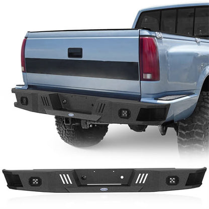 Road Trip Rear Bumper For 1988-1998 GMC Sierra 1500 2500 Sportside Models - Ultralisk4x4-u9300-1