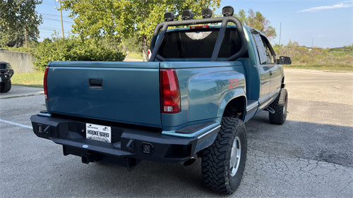 Road Trip Rear Bumper For 1988-1998 GMC Sierra 1500 2500 Sportside Models - Ultralisk4x4-lsg9301-15