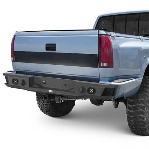 Road Trip Rear Bumper For 1988-1998 GMC Sierra 1500 2500 Sportside Models - Ultralisk4x4-lsg9301-2