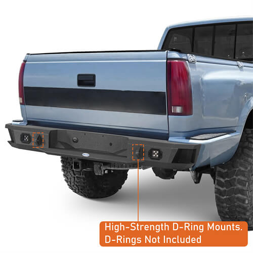 Road Trip Rear Bumper For 1988-1998 GMC Sierra 1500 2500 Sportside Models - Ultralisk4x4-lsg9301-5