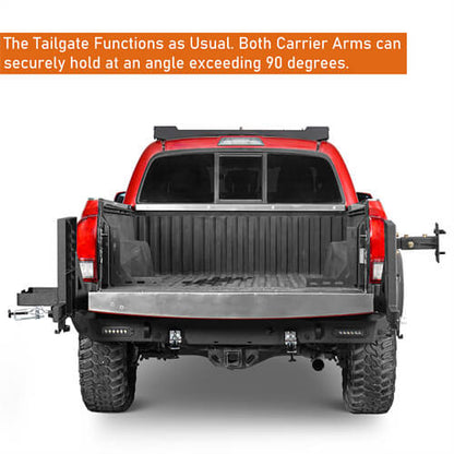 Road Trip Rear Bumper 2016-2023 Toyota Tacoma - Ultralisk4x4-u4215s-14