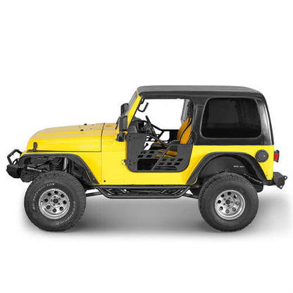 Road Trip Tubular Side Step Bars For 1997-2006 Jeep Wrangler TJ - Ultralisk4x4-u1036s-2