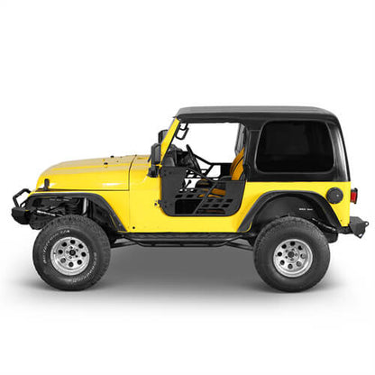 Road Trip Tubular Side Step Bars For 1997-2006 Jeep Wrangler TJ - Ultralisk4x4-u1037s-2