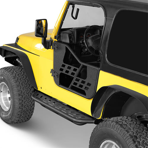 Road Trip Tubular Side Step Bars For 1997-2006 Jeep Wrangler TJ - Ultralisk4x4-u1037s-3