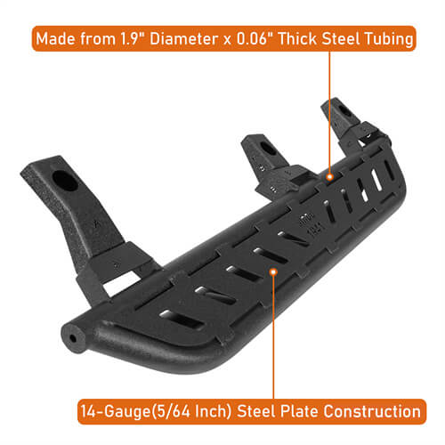 Road Trip Tubular Side Step Bars For 1997-2006 Jeep Wrangler TJ - Ultralisk4x4-u1037s-7