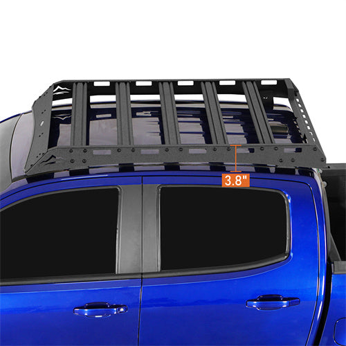 Road Trip Versatile Roof Rack For 2015-2022 with Chevy Colorado GMC Canyon Crew Cab - Ultralisk4x4