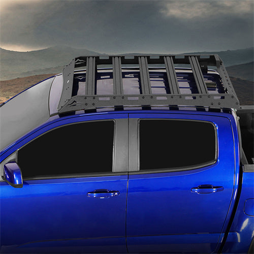 Road Trip Versatile Roof Rack For 2015-2022 with Chevy Colorado GMC Canyon Crew Cab - Ultralisk4x4