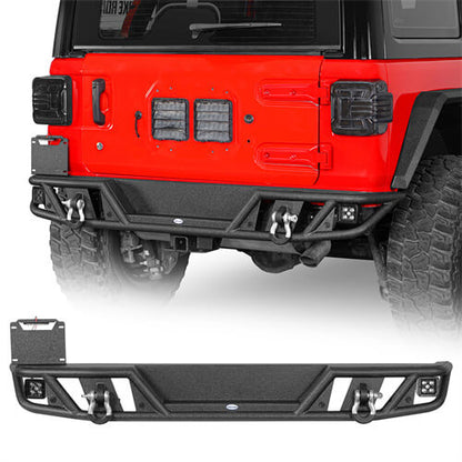 Rock Crawler Front & Rear Bumper For 2018-2024 Jeep Wrangler JL - Ultralisk4x4