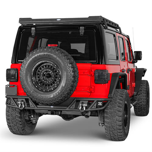 Rock Crawler Front & Rear Bumper For 2018-2024 Jeep Wrangler JL - Ultralisk4x4