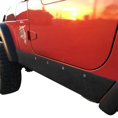 Rock Slider Armor Rocker Panel Guards for 1997-2006 Jeep Wrangler TJ,Excluding Unlimited LJ b1021 6