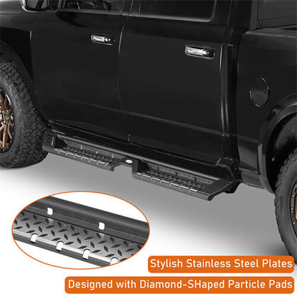 Off Road Side Step Bars For 2009-2018 Ram 1500 & 2019-2024 Ram 1500 Classic & 2010-2024 Ram 2500/3500 Crew Cab - Ultralisk4x4