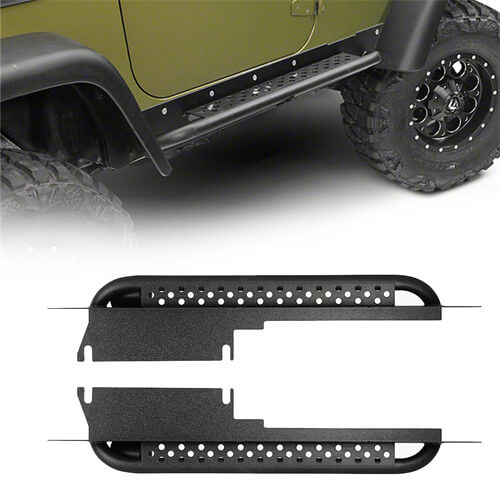 Side Steps Rocker Guard Door Guards(97-06 Jeep Wrangler TJ) - ultralisk4x4