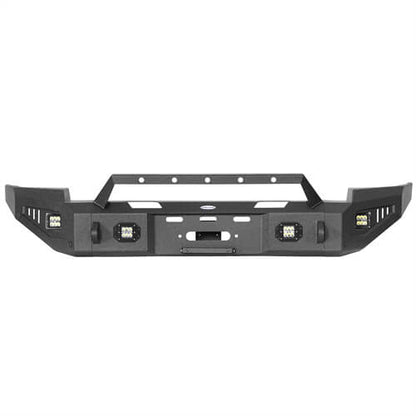 14-15 Silverado 1500 Offroad Full-Width Front Bumper w/ Winch Plate - Ultralisk 4x4 ull9028 19