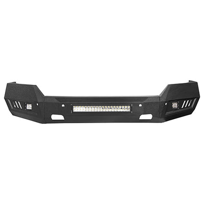 Steel Front Bumper & Rear Bumper w/Lights for 2016-2018 Chevy Silverado 1500 - ultralisk4x4 ULB.9023+9025 8