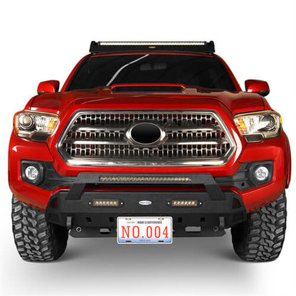 Tacoma Front Bumper & Rear Bumper Combo for 2016-2023 Toyota Tacoma 3rd Gen - ultralisk4x4 u42034200 8