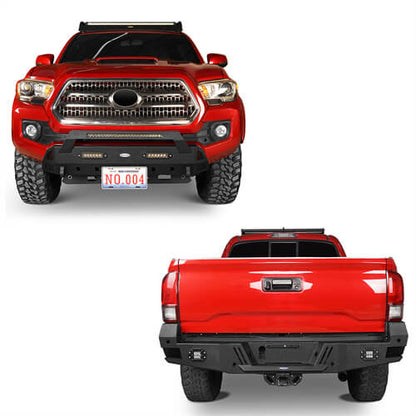 Tacoma Front Bumper & Rear Bumper Combo for 2016-2023 Toyota Tacoma - ultralisk4x4 ul42034204 4