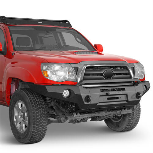 2005-2011 Tacoma Full Width Front Bumper Replacement 4x4 Truck Parts - Ultralisk 4x4 ul4031s 8