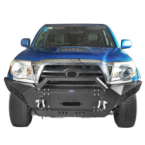 Tacoma Full Width Front Bumper & Rear Bumper for 2005-2011 Toyota Tacoma - Ultralisk 4x4 ULB.4001+ULB.4011 4