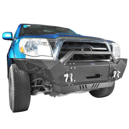 Tacoma Full Width Front Bumper & Rear Bumper for 2005-2011 Toyota Tacoma - Ultralisk 4x4 ULB.4001+ULB.4011 5