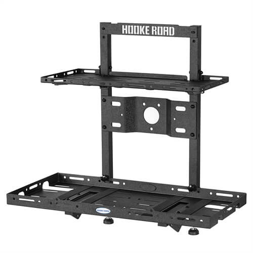 Tailgate Rear Cargo Rack System w/ Foldable Table For 2007-2018 Jeep Wrangler JK-Ultralisk4x4-u2100s-3