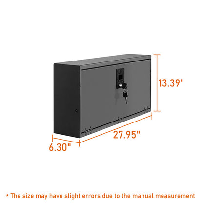 2 Gen Tailgate Storage Lock Box For 2018-2024 Jeep Wrangler JL - Ultralisk4x4