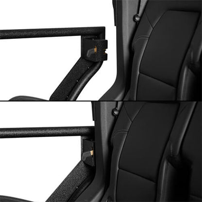 Texture Steel Tube Half Front & Rear Doors (2021-2023 Ford Bronco 4-Door) - ultralisk4x4 ul8916s 4