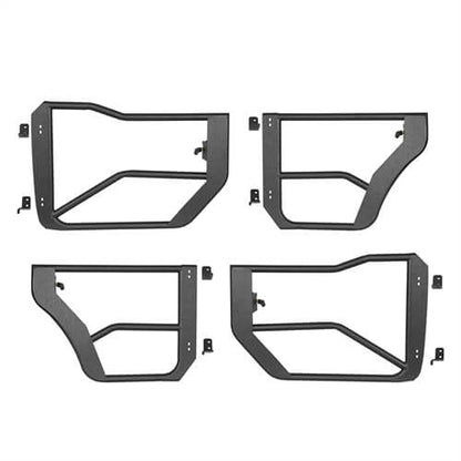 Texture Steel Tube Half Front & Rear Doors (2021-2023 Ford Bronco 4-Door) - ultralisk4x4 ul8916s 7