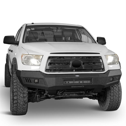 Toyota Tundra 2007-2013 Front Bumper Replacement Textured Black - ultralisk4x4 b5209s 4