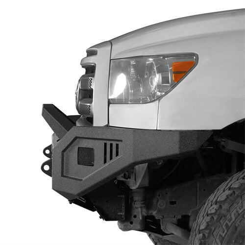 07-13 Toyota Tundra Aftermarket Full Width Front Bumper w/ Winch Plate - Ultralisk 4x4 ul5211s 6