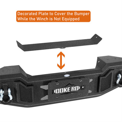 Tubular Front Bumper For 2007-2018 Jeep Wrangler JK - Ultralisk4x4-u2091s-9