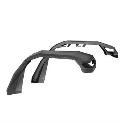 Jeep Wrangler JL & Gladiator JT Wide Flat Front Fender Flares 4x4 Jeep Parts - Ultralisk4x4 ul7015s 21