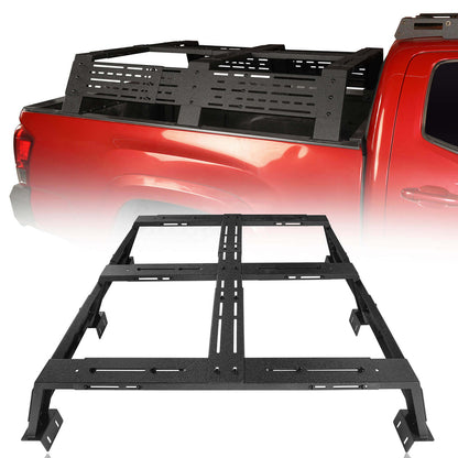 12.2" High Overland Bed Rack Fits Toyota Tacoma & Tundra b9907 1