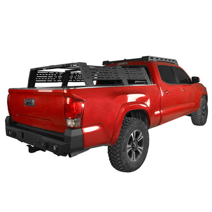 12.2" High Overland Bed Rack Fits Toyota Tacoma & Tundra b9907 2