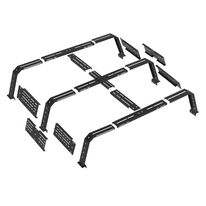 12.2" High Overland Bed Rack Fits Toyota Tacoma & Tundra b9905 14